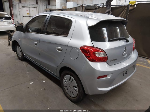 44805100 :رقم المزاد ، ML32A3HJ6HH000377 vin ، 2017 Mitsubishi Mirage Es مزاد بيع