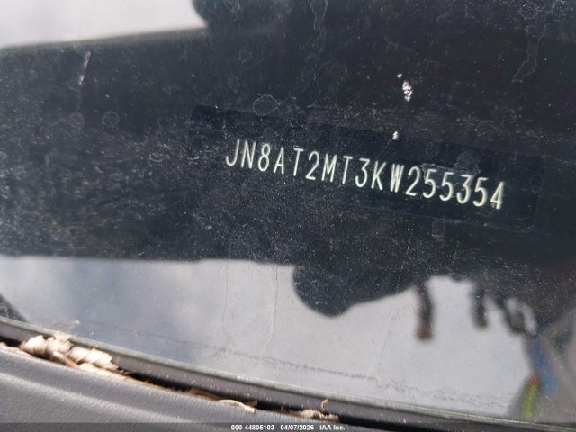 Aukcja sprzedaży 2019 Nissan Rogue Sv, vin: JN8AT2MT3KW255354, numer aukcji: 44805103