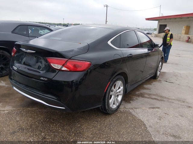 2015 Chrysler 200 Limited მანქანა იყიდება აუქციონზე, vin: 1C3CCCAB9FN502656, აუქციონის ნომერი: 44805104