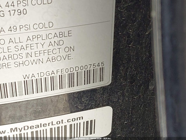 2013 AUDI Q7 WA1DGAFE0DD007545 Photo 8