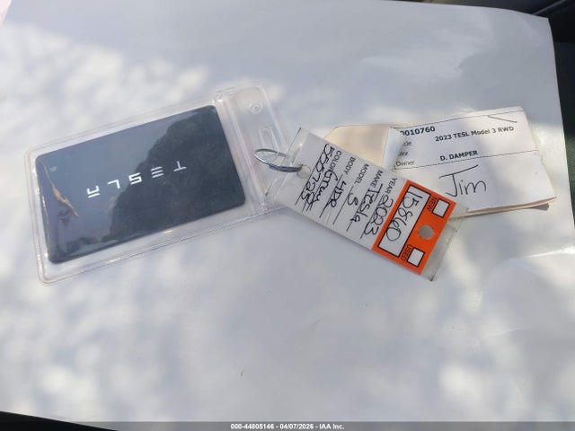 Продажа на аукционе авто 2023 Tesla Model 3 Rear-wheel Drive, vin: 5YJ3E1EA9PF555725, номер лота: 44805146