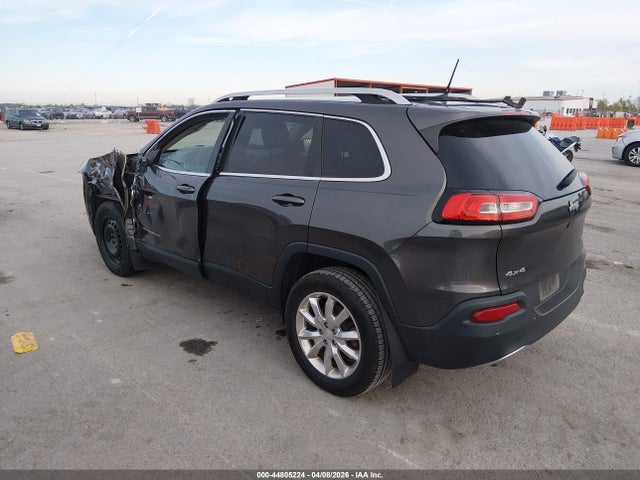 Aukcja sprzedaży 2017 Jeep Cherokee Limited 4x4, vin: 1C4PJMDB6HW620827, numer aukcji: 44805224