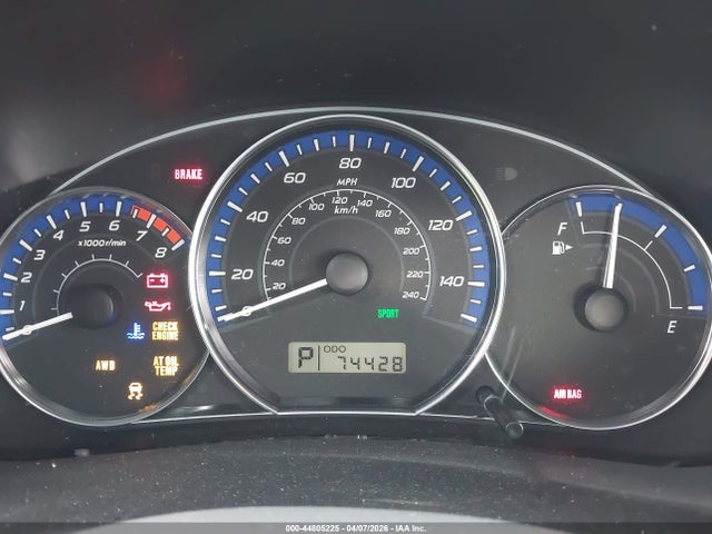 2012 Subaru Forester 2.5x მანქანა იყიდება აუქციონზე, vin: JF2SHABC3CH409275, აუქციონის ნომერი: 44805225