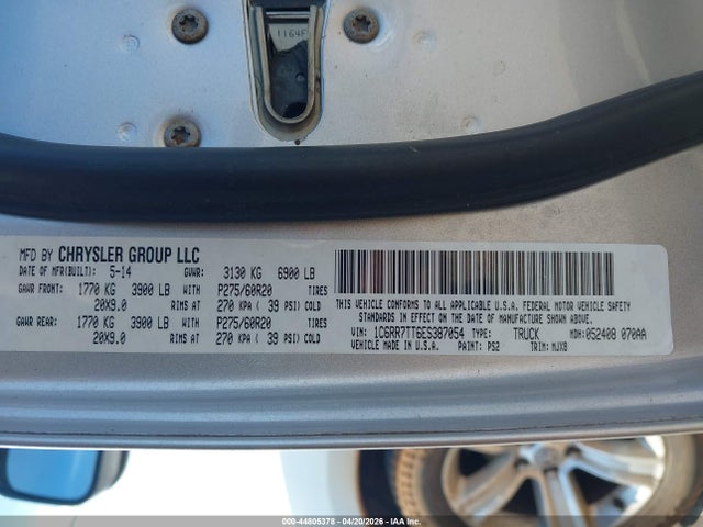 1C6RR7TT6ES387054 RAM 1500 Big Horn