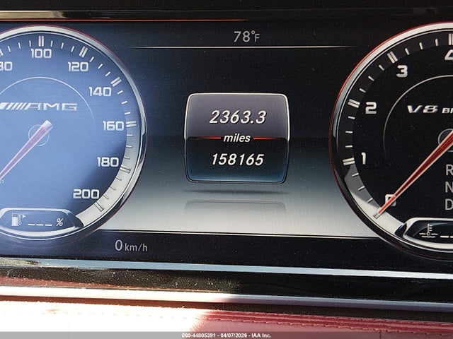 WDDXJ7JB4FA001231 Mercedes-Benz S 63 Amg 4matic