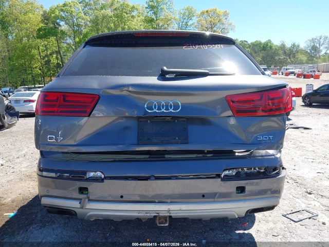 Продажа на аукционе авто 2018 Audi Q7 3.0t Premium, vin: WA1VAAF73JD043233, номер лота: 44805415
