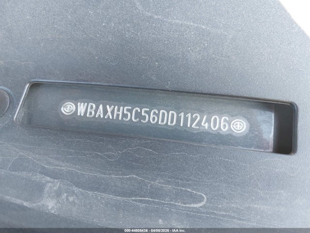 44805436 :رقم المزاد ، WBAXH5C56DD112406 vin ، 2013 Bmw 528i Xdrive مزاد بيع