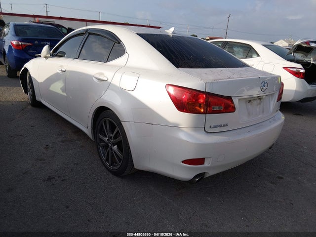 44805590 :رقم المزاد ، JTHBK262485077507 vin ، 2008 Lexus Is 250 مزاد بيع
