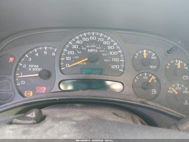 Aukcja sprzedaży 2004 Gmc Sierra 1500 Sle, vin: 2GTEC19V341141611, numer aukcji: 44805614