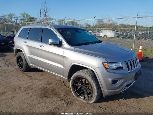 2015 Jeep Grand Cherokee Overland მანქანა იყიდება აუქციონზე, vin: 1C4RJFCG5FC665726, აუქციონის ნომერი: 44805633