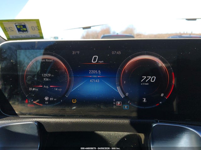 44805679 :رقم المزاد ، W1N4M4HB6MW149009 vin ، 2021 Mercedes-benz Glb 250 4matic مزاد بيع