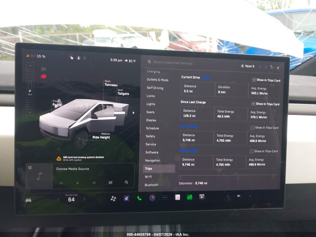 Aukcja sprzedaży 2025 Tesla Cybertruck Cyberbeast, vin: 7G2CEHEE5SA060162, numer aukcji: 44805799