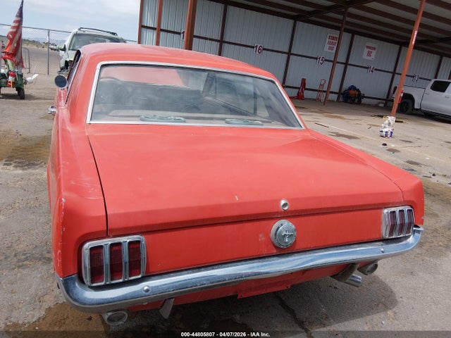 1966 Ford Mustang მანქანა იყიდება აუქციონზე, vin: 6F07T210720, აუქციონის ნომერი: 44805807