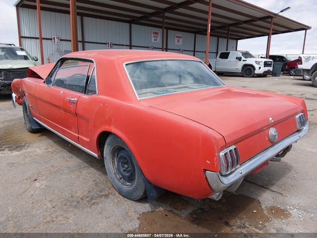 1966 Ford Mustang მანქანა იყიდება აუქციონზე, vin: 6F07T210720, აუქციონის ნომერი: 44805807