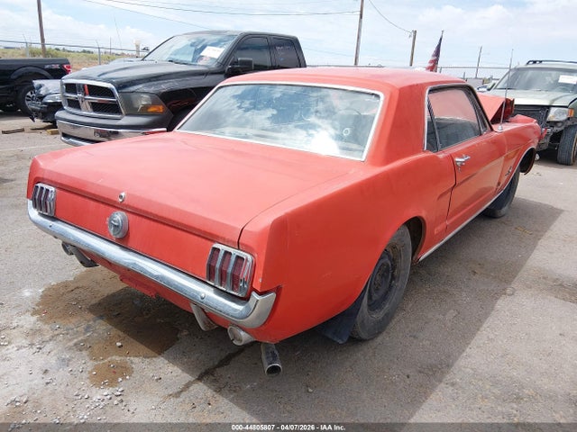 1966 Ford Mustang მანქანა იყიდება აუქციონზე, vin: 6F07T210720, აუქციონის ნომერი: 44805807