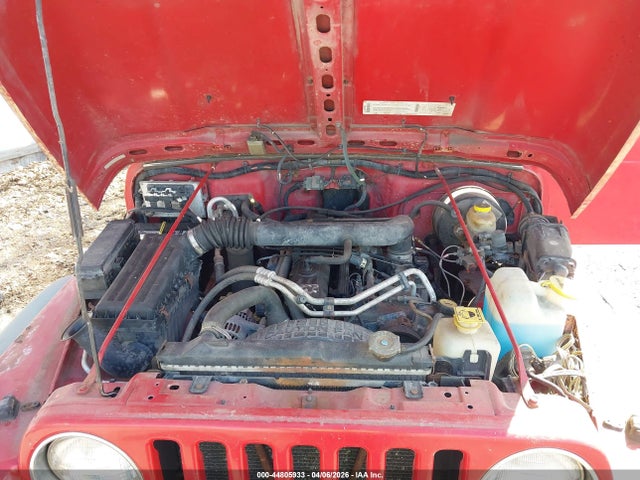 2000 JEEP WRANGLER 1J4FA49S0YP711665 Photo 9