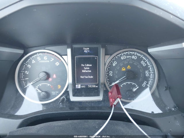 44805961 :رقم المزاد ، 5TFSX5EN0JX061850 vin ، 2018 Toyota Tacoma Sr5 مزاد بيع
