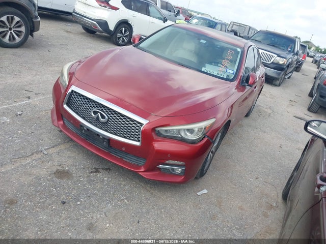 44806031 :رقم المزاد ، JN1BV7AP5EM687980 vin ، 2014 Infiniti Q50 Premium مزاد بيع