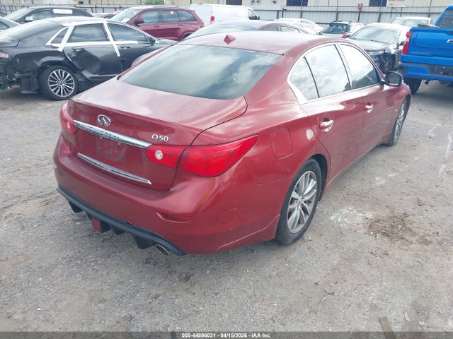 44806031 :رقم المزاد ، JN1BV7AP5EM687980 vin ، 2014 Infiniti Q50 Premium مزاد بيع