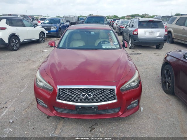 44806031 :رقم المزاد ، JN1BV7AP5EM687980 vin ، 2014 Infiniti Q50 Premium مزاد بيع