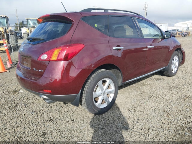44806151 :رقم المزاد ، JN8AZ18W79W155202 vin ، 2009 Nissan Murano Sl مزاد بيع