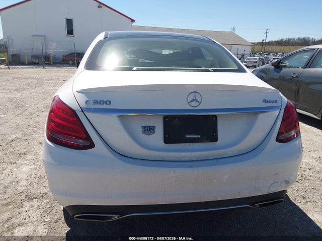 Продажа на аукционе авто 2018 Mercedes-benz C 300 4matic, vin: WDDWF4KB4JR319550, номер лота: 44806172