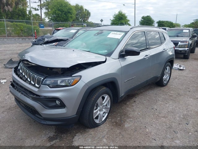44806185 :رقم المزاد ، 3C4NJCBB2NT188338 vin ، 2022 Jeep Compass Latitude Fwd مزاد بيع
