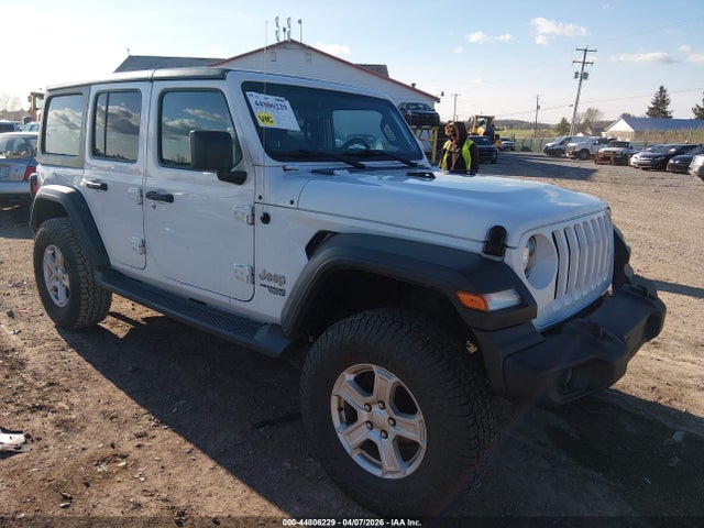 Aukcja sprzedaży 2020 Jeep Wrangler Unlimited Sport S 4x4, vin: 1C4HJXDN5LW199224, numer aukcji: 44806229
