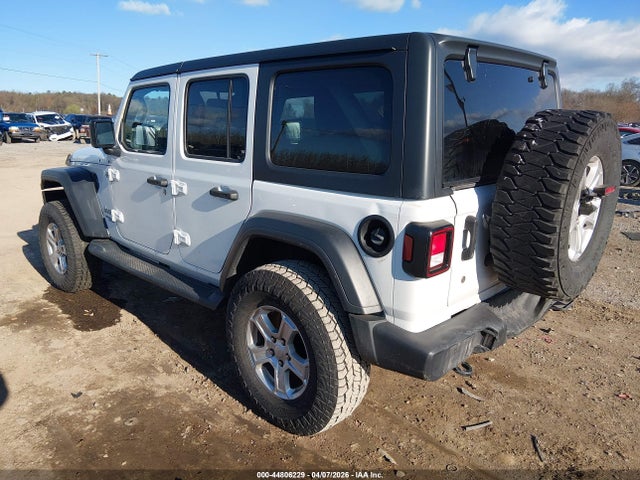 Aukcja sprzedaży 2020 Jeep Wrangler Unlimited Sport S 4x4, vin: 1C4HJXDN5LW199224, numer aukcji: 44806229