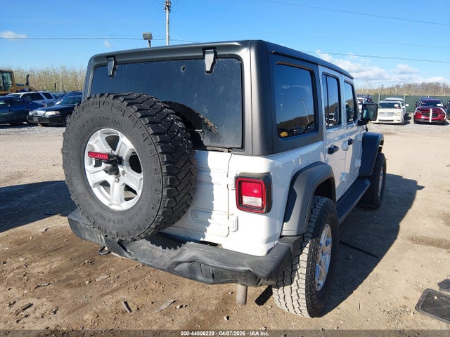 Aukcja sprzedaży 2020 Jeep Wrangler Unlimited Sport S 4x4, vin: 1C4HJXDN5LW199224, numer aukcji: 44806229