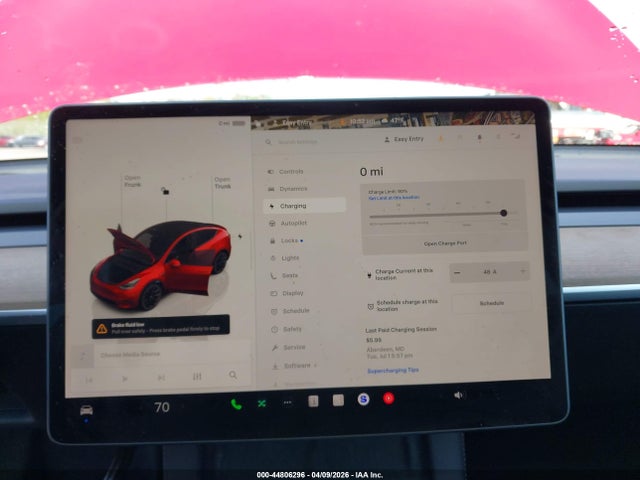 Продаж на аукціоні авто 2022 Tesla Model Y Long Range Dual Motor All-wheel Drive, vin: 7SAYGDEE1NA014153, номер лоту: 44806296