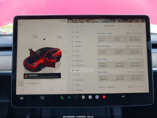 Продаж на аукціоні авто 2022 Tesla Model Y Long Range Dual Motor All-wheel Drive, vin: 7SAYGDEE1NA014153, номер лоту: 44806296