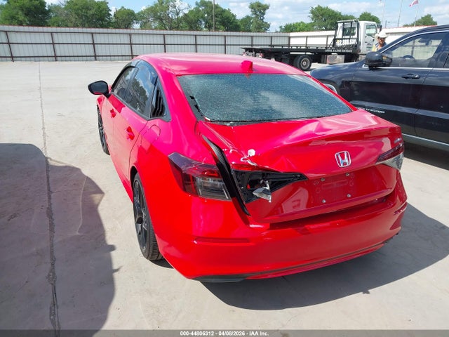 44806312 :رقم المزاد ، 2HGFE2F59SH582397 vin ، 2025 Honda Civic Sport مزاد بيع