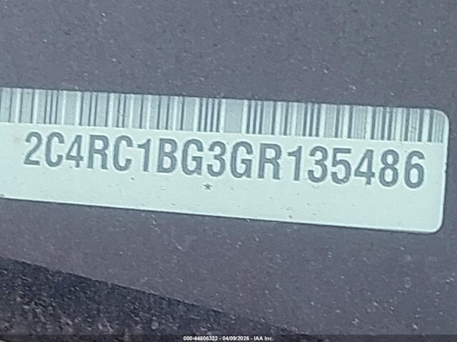 2016 CHRYSLER TOWN & COUNTRY 2C4RC1BG3GR135486 Photo 8