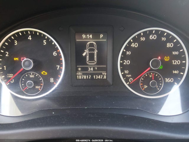 44806374 :رقم المزاد ، WVGBV7AX8BW552923 vin ، 2011 Volkswagen Tiguan Se مزاد بيع