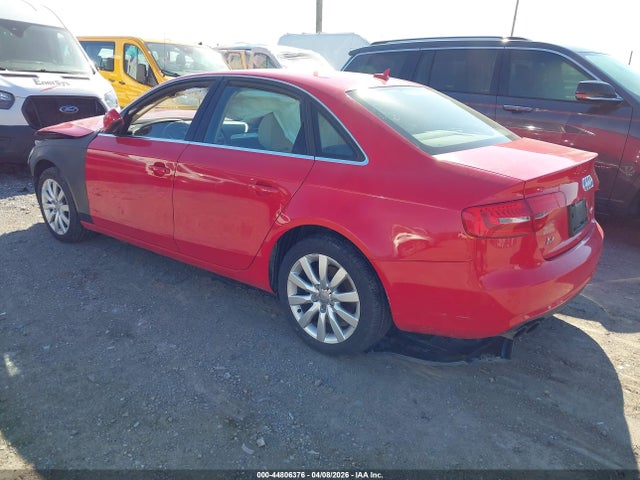 2013 Audi A4 2.0t Premium მანქანა იყიდება აუქციონზე, vin: WAUBFAFL6DA154644, აუქციონის ნომერი: 44806376