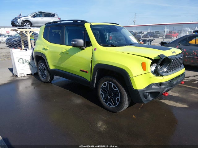 Продажа на аукционе авто 2017 Jeep Renegade Trailhawk 4x4, vin: ZACCJBCB4HPF50990, номер лота: 44806386