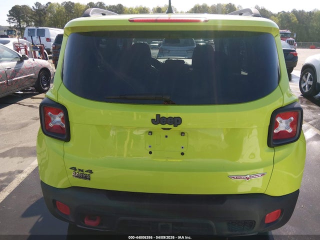Продаж на аукціоні авто 2017 Jeep Renegade Trailhawk 4x4, vin: ZACCJBCB4HPF50990, номер лоту: 44806386