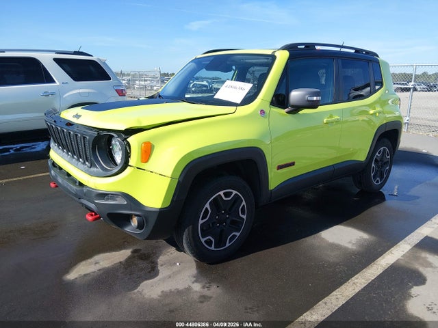 Продаж на аукціоні авто 2017 Jeep Renegade Trailhawk 4x4, vin: ZACCJBCB4HPF50990, номер лоту: 44806386