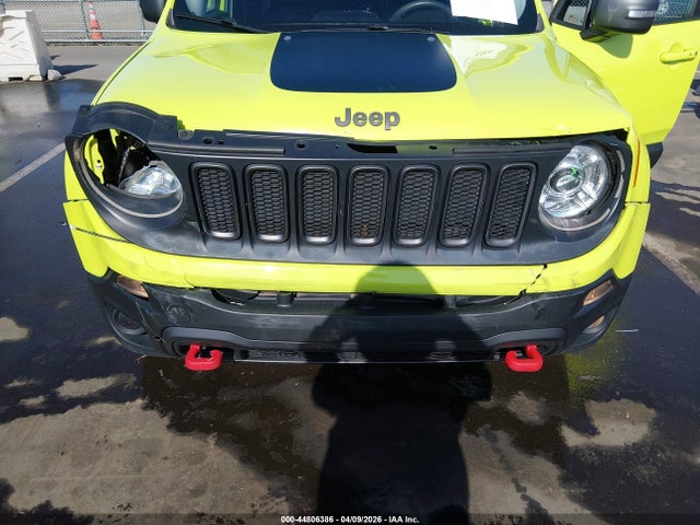 Продаж на аукціоні авто 2017 Jeep Renegade Trailhawk 4x4, vin: ZACCJBCB4HPF50990, номер лоту: 44806386