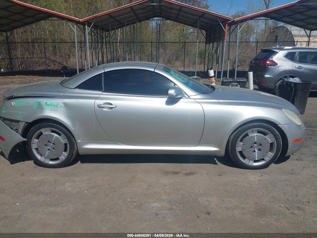 2002 Lexus Sc 430 მანქანა იყიდება აუქციონზე, vin: JTHFN48YX20020674, აუქციონის ნომერი: 44806391