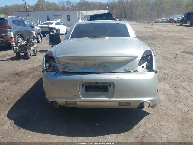 2002 Lexus Sc 430 მანქანა იყიდება აუქციონზე, vin: JTHFN48YX20020674, აუქციონის ნომერი: 44806391