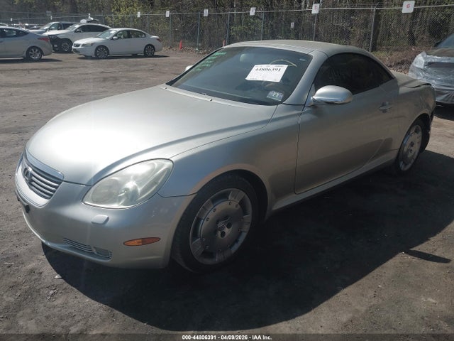 2002 Lexus Sc 430 მანქანა იყიდება აუქციონზე, vin: JTHFN48YX20020674, აუქციონის ნომერი: 44806391