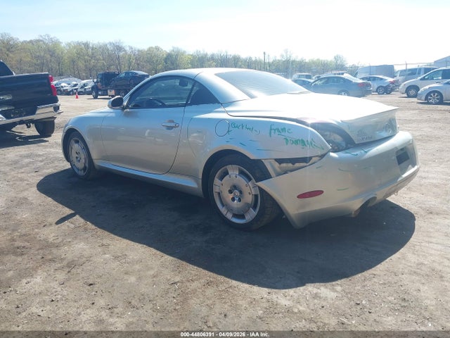 2002 Lexus Sc 430 მანქანა იყიდება აუქციონზე, vin: JTHFN48YX20020674, აუქციონის ნომერი: 44806391