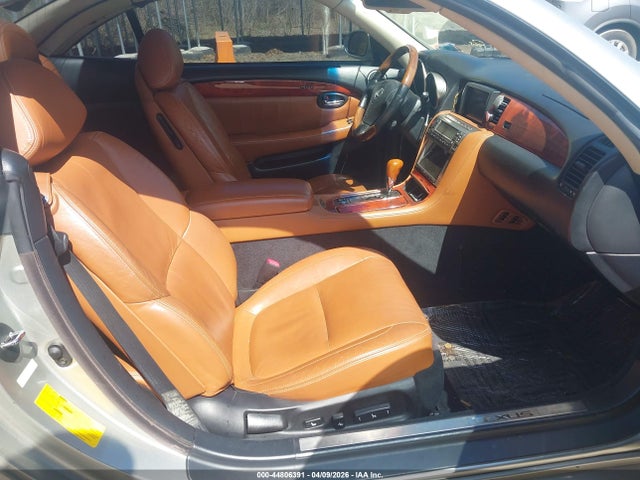 2002 Lexus Sc 430 მანქანა იყიდება აუქციონზე, vin: JTHFN48YX20020674, აუქციონის ნომერი: 44806391