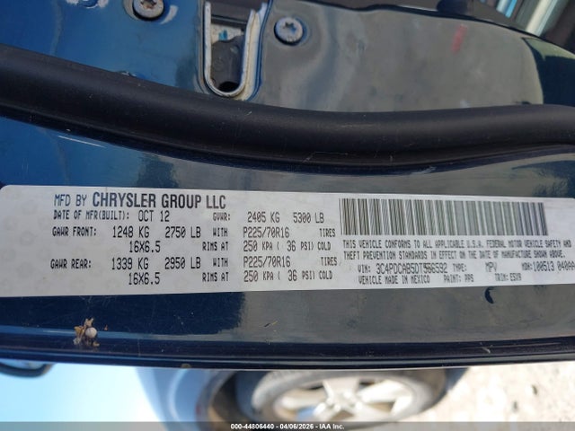 Продажа на аукционе авто 2013 Dodge Journey American Value Pkg, vin: 3C4PDCAB5DT556592, номер лота: 44806440