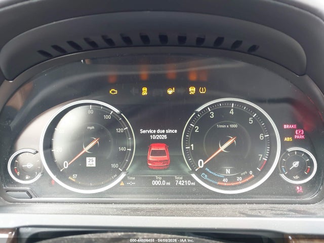 Aukcja sprzedaży 2015 Bmw 750i, vin: WBAYA8C56FD825500, numer aukcji: 44806455