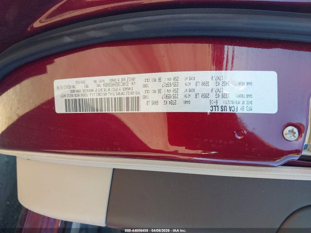 44806458 :رقم المزاد ، 2C4RC1BG2HR520054 vin ، 2017 Chrysler Pacifica Touring-l مزاد بيع