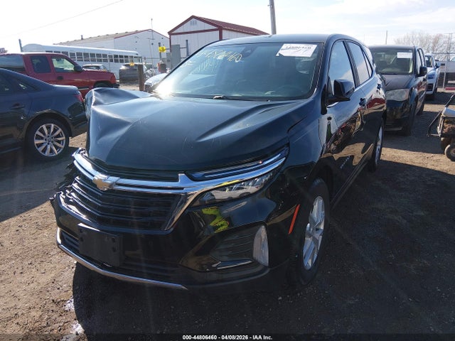44806460 :رقم المزاد ، 3GNAXKEV2NL238899 vin ، 2022 Chevrolet Equinox Fwd Lt مزاد بيع