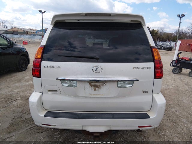 2005 Lexus Gx 470 მანქანა იყიდება აუქციონზე, vin: JTJBT20X550083180, აუქციონის ნომერი: 44806510
